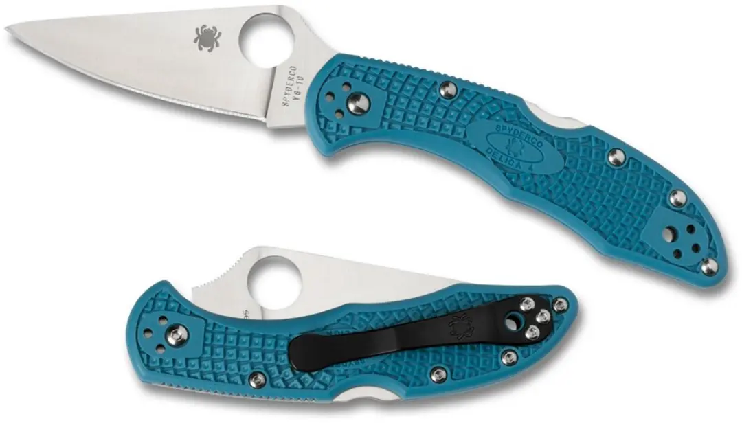 Spyderco Zakmes Delica 4 Lightweight Blue VG-10 PE