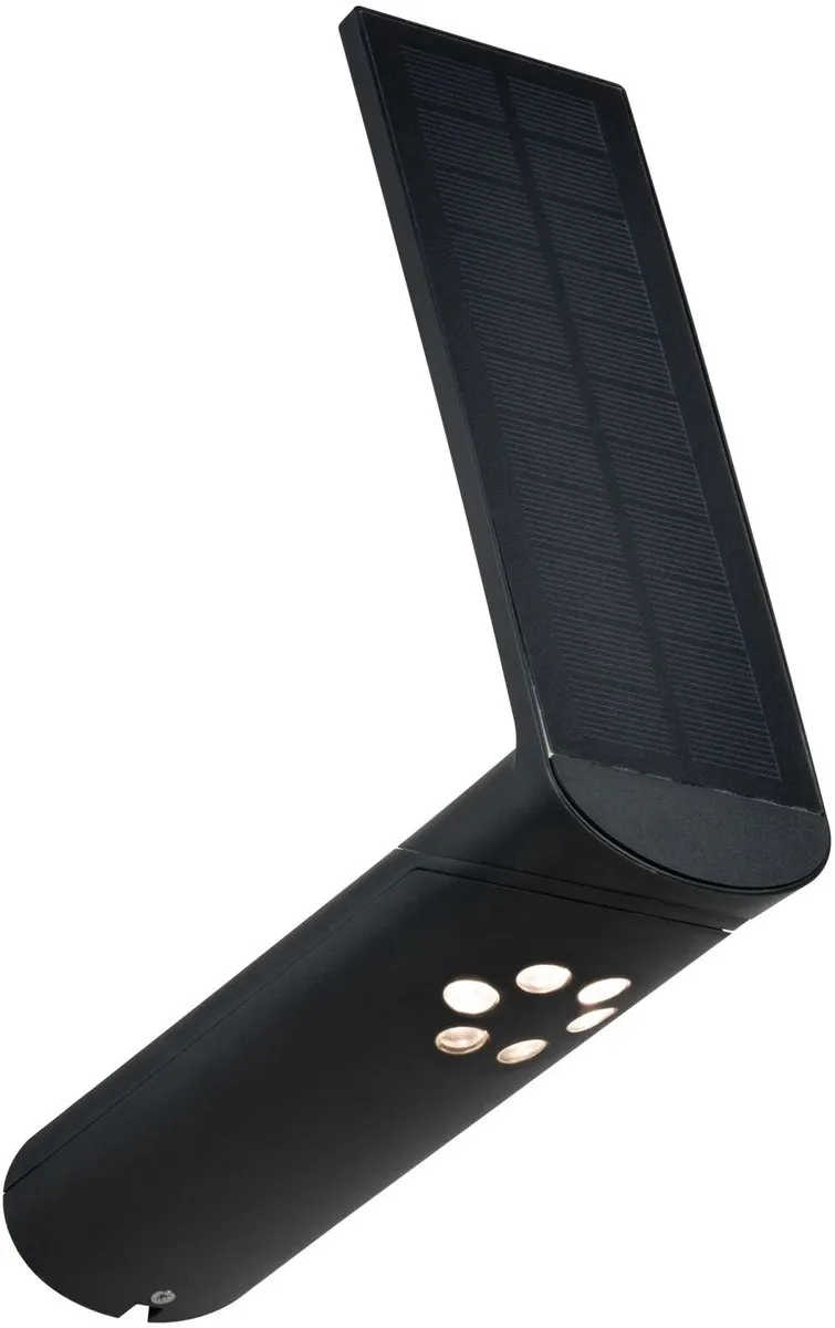 Paulmann Ilias Solar LED Wandarmatuur - 3000K 57lm Antraciet