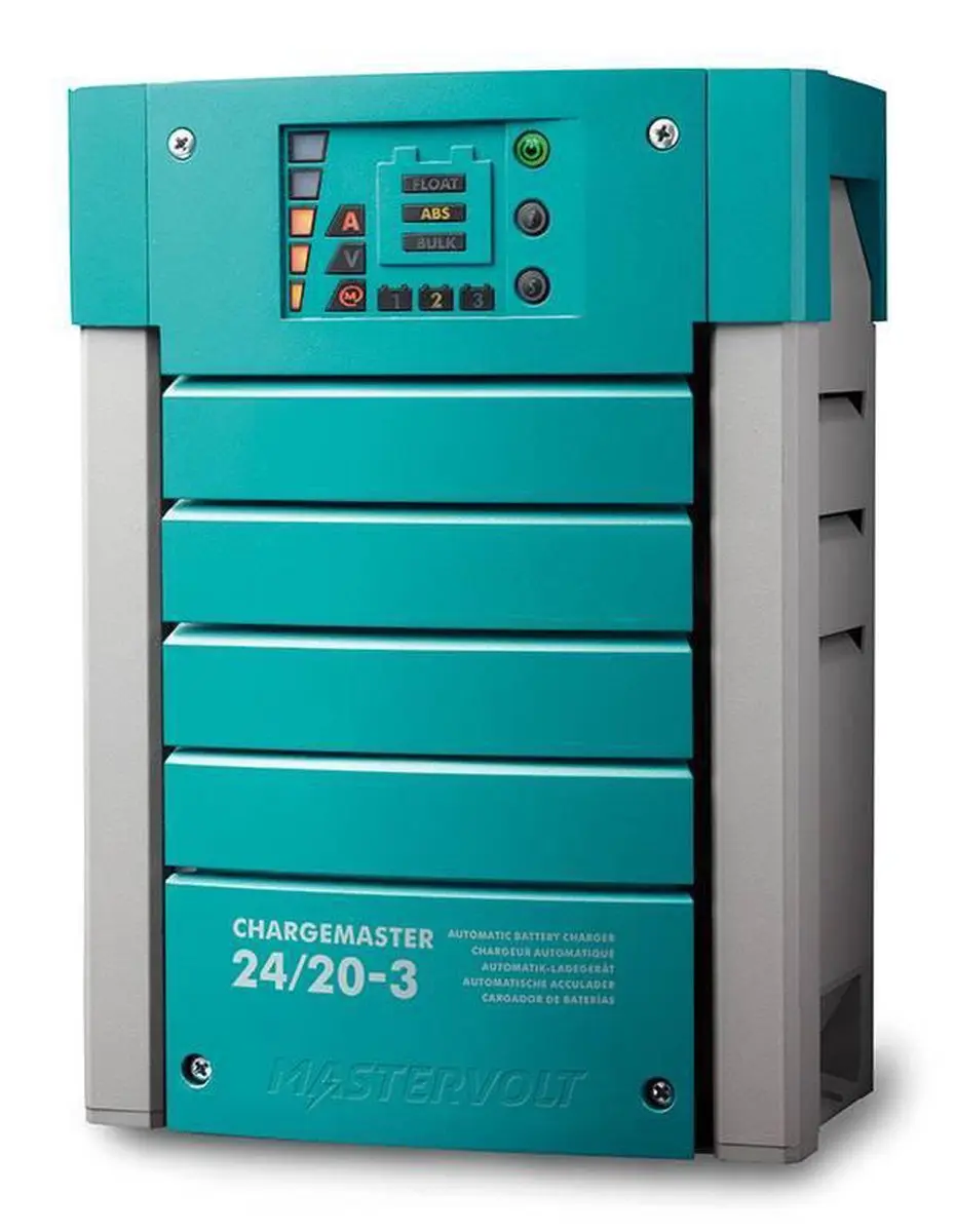 Mastervolt ChargeMaster 24/12-3 Acculader - Turquoise - afbeelding 4 van 5