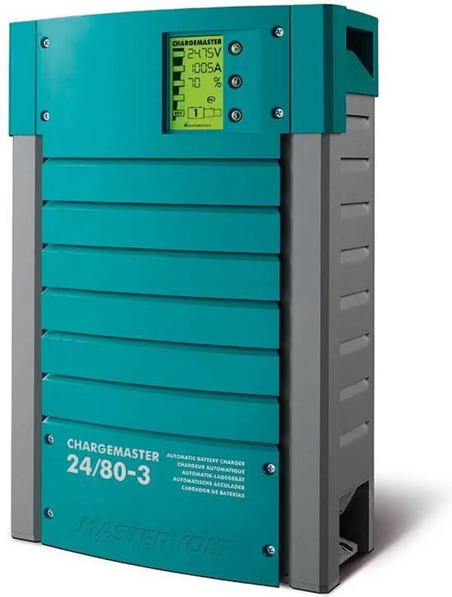 Mastervolt ChargeMaster 24/12-3 Acculader - Turquoise - afbeelding 2 van 5