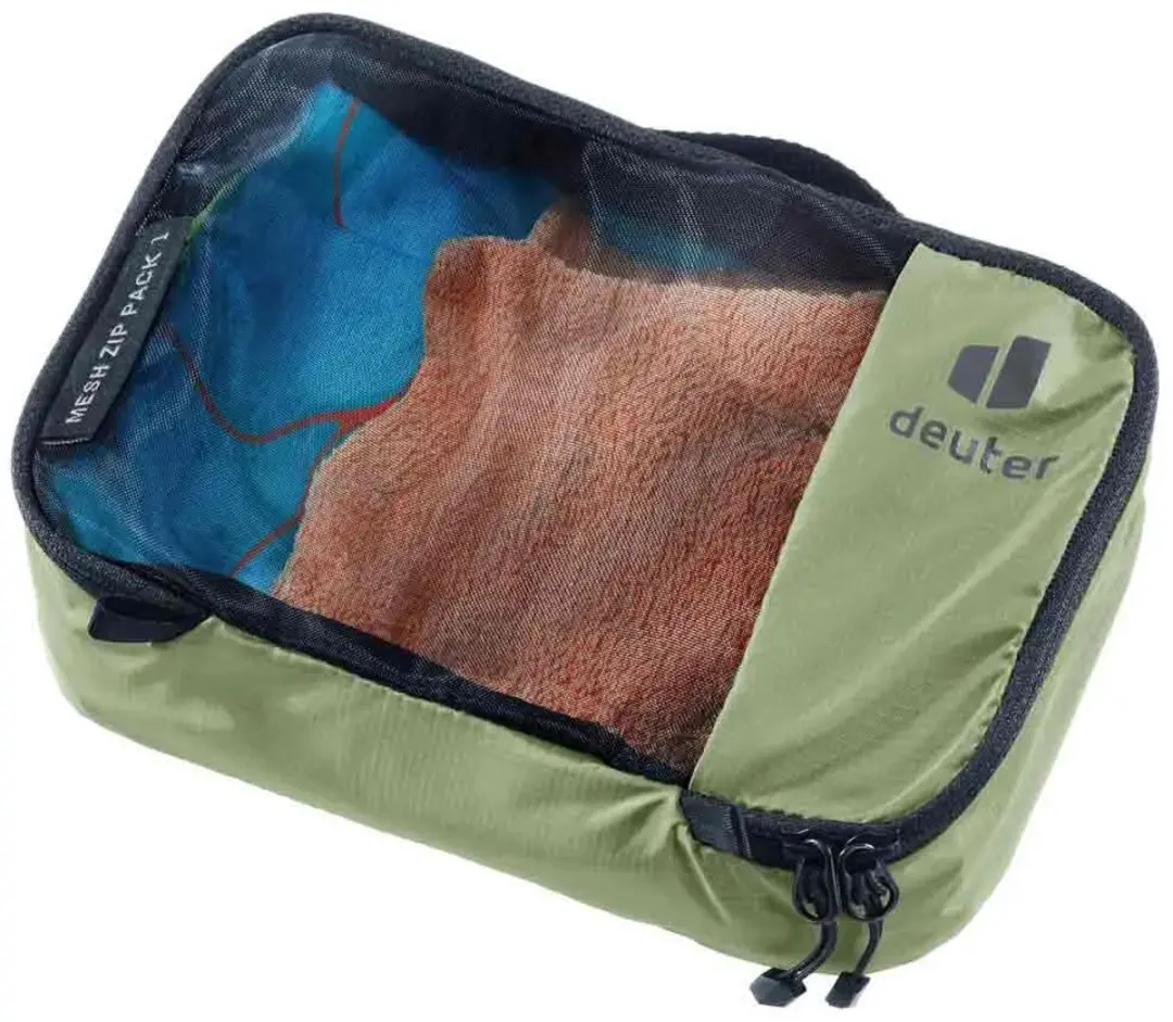 Deuter Mesh Zip Pack 1L Opbergzak - Grove - afbeelding 4 van 4