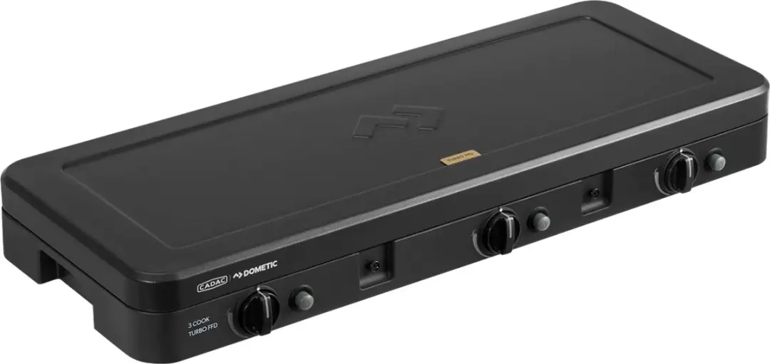 Cadac 3 Cook Turbo FFD Deluxe 303FC-20-EF Kooktoestel - Zwart - afbeelding 4 van 6