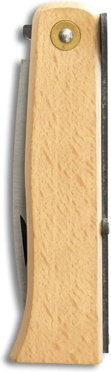 Robert Herder Lierenaar Zakmes - Lemmet 9 cm - Beukenhout - afbeelding 4 van 6