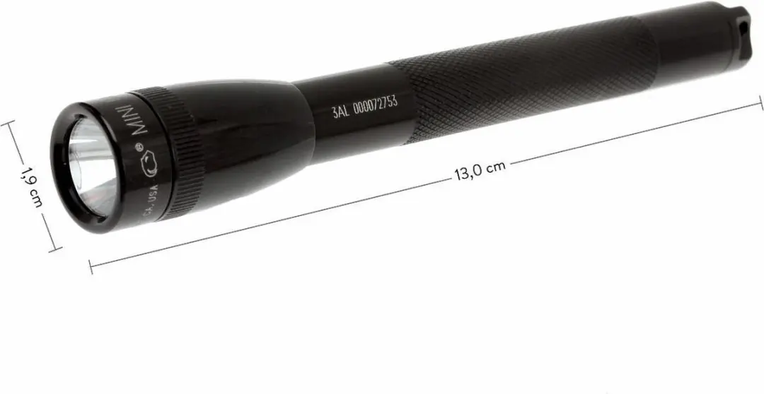 Maglite Mini Classic AAA Zaklamp - 125mm - Zwart - afbeelding 5 van 6
