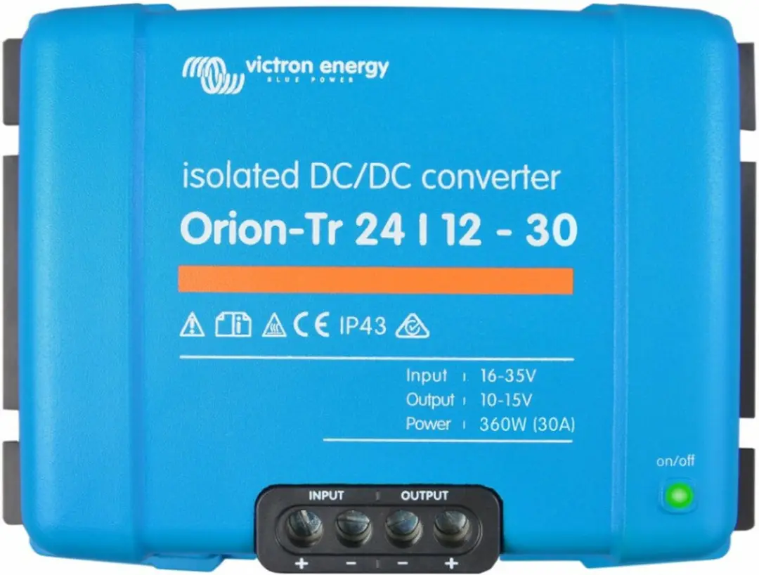 Victron Orion-Tr 24/12-30A Geïsoleerde Omvormer 360W