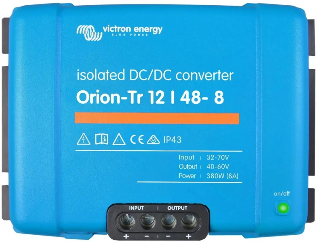 Victron Orion-Tr geïsoleerde omvormer 12V 8A 380W (ORI122424110)