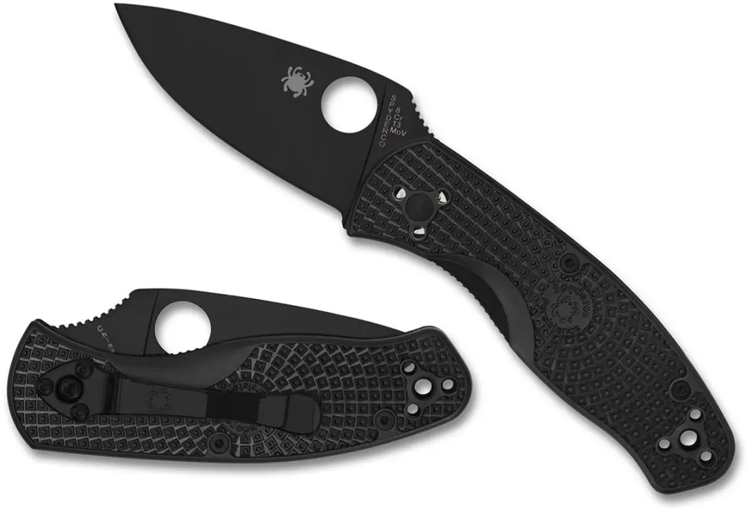 Spyderco Zakmes Persistence Lightweight Black / Black 8Cr13MoV PE