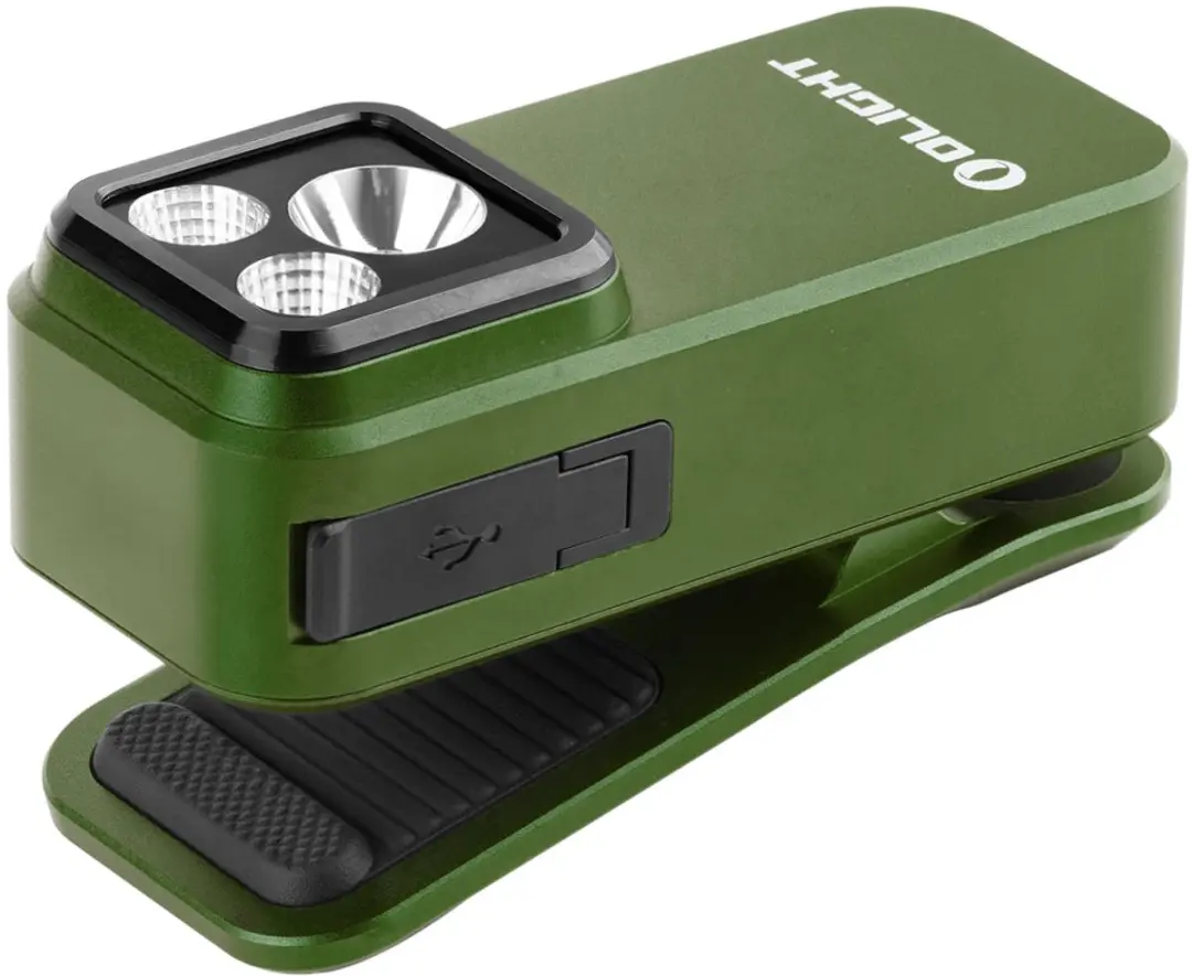 Olight Oclip Pro Mobiele LED Lamp - Groen - afbeelding 5 van 6