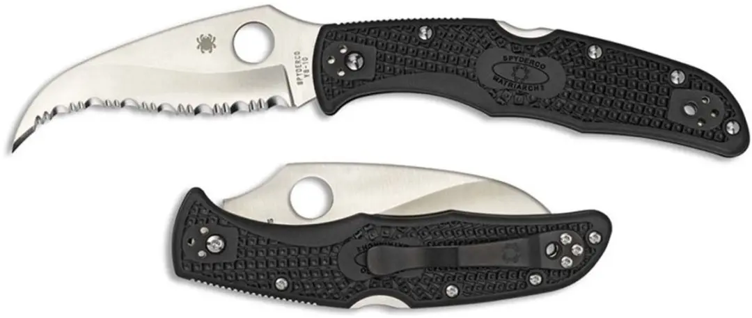 Spyderco Zakmes Matriarch 2 Black VG-10 SE