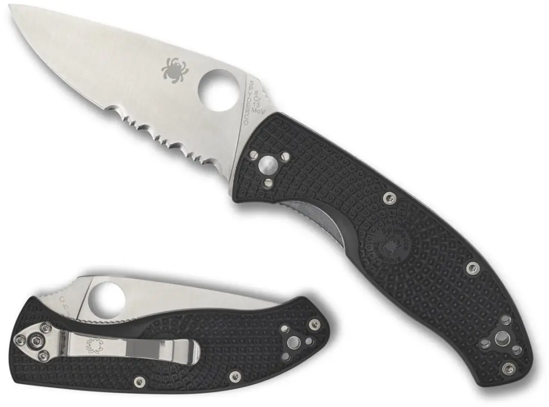 Spyderco Zakmes Tenacious Lightweight Black 8Cr13MoV CE