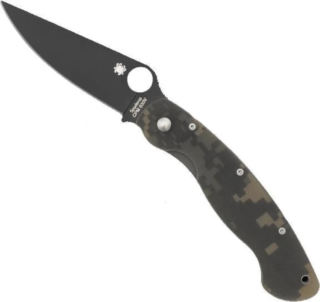 Spyderco Zakmes Military Camouflage / Black CPM S30V PE