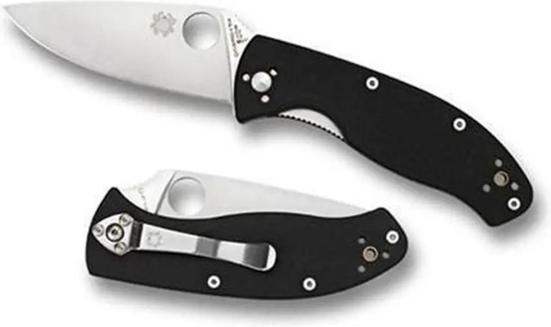 Spyderco Tenacious Zakmes Black 8Cr13MoV PE