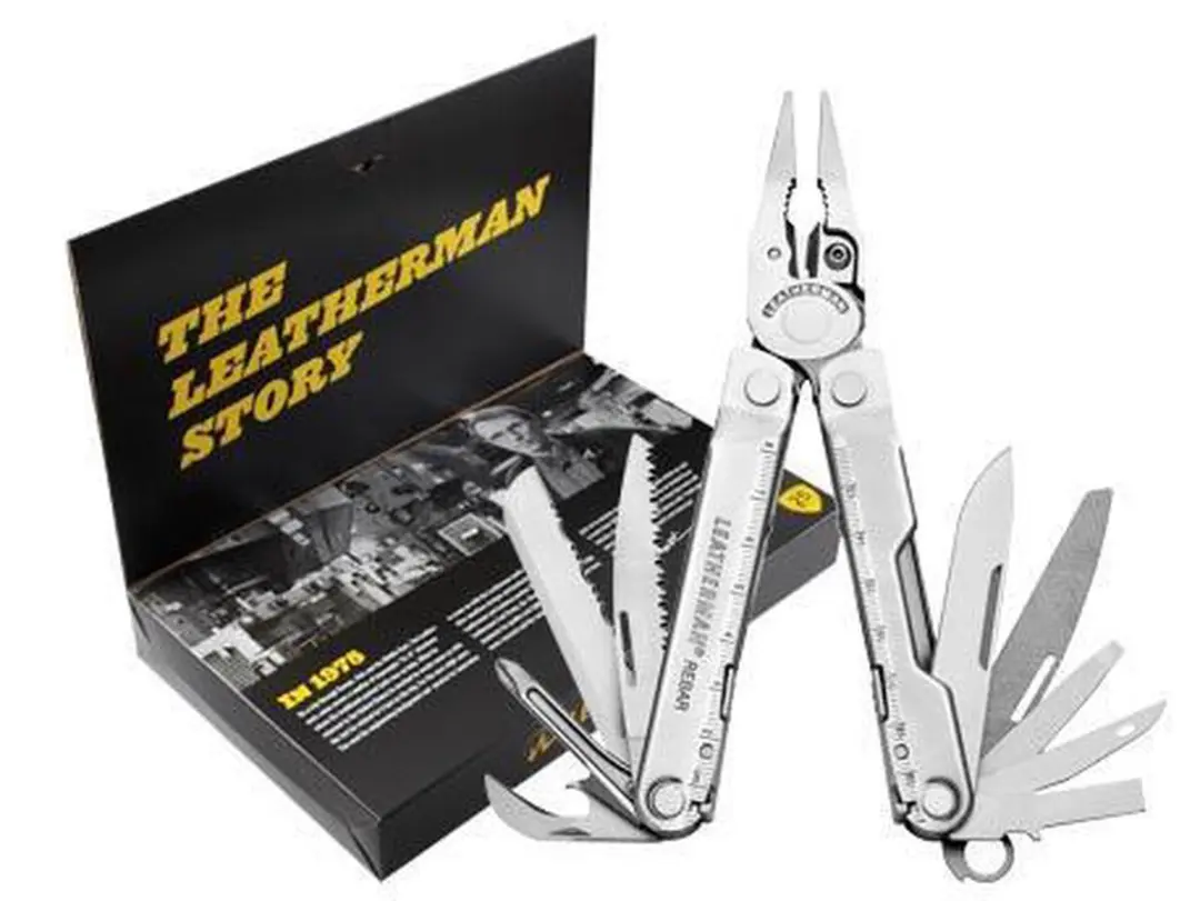 Leatherman Multitool Rebar Multitool Zakmes Hengelsportcadeau