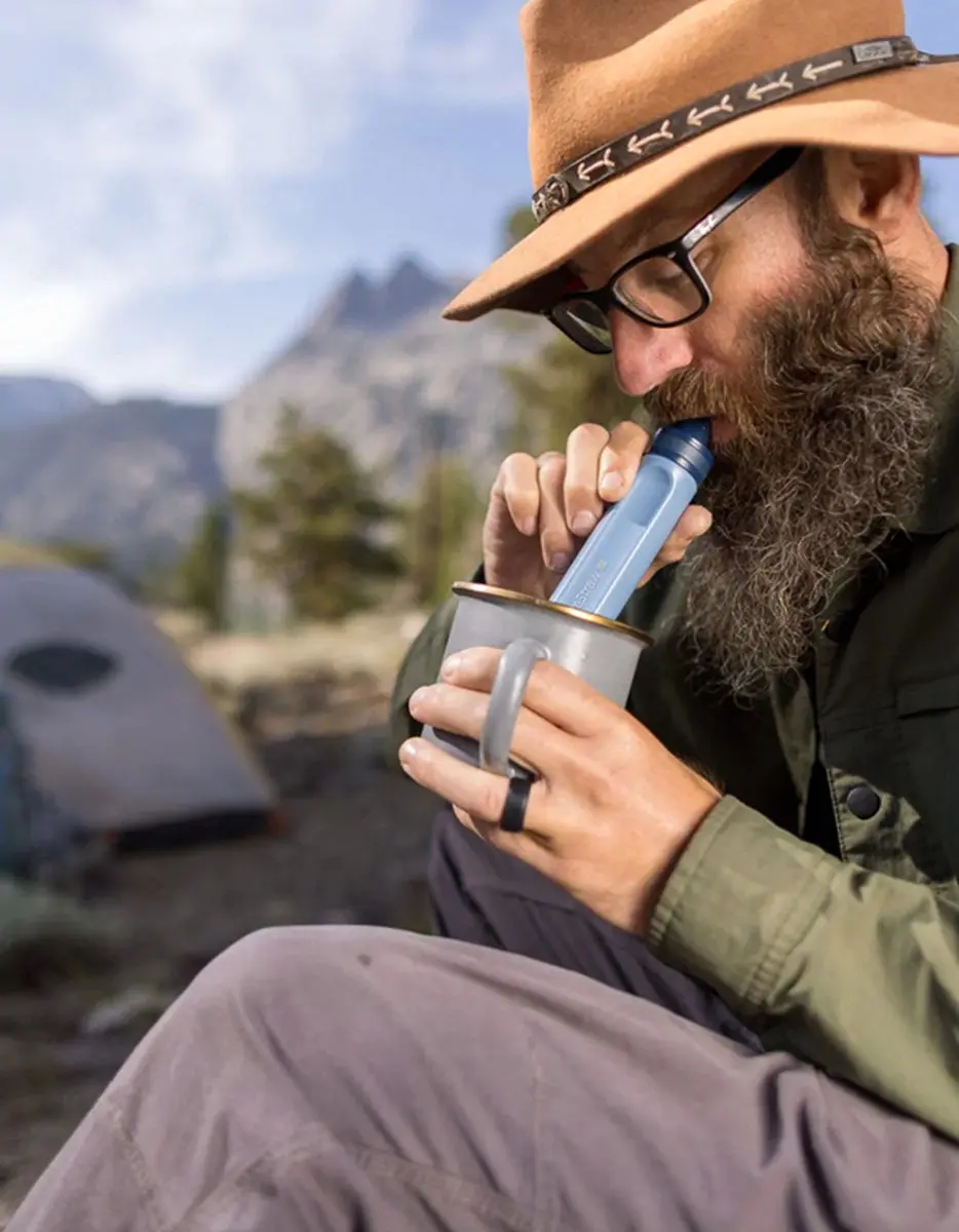 LifeStraw Peak Series Waterfilter Rietje - Donkergrijs - afbeelding 4 van 6