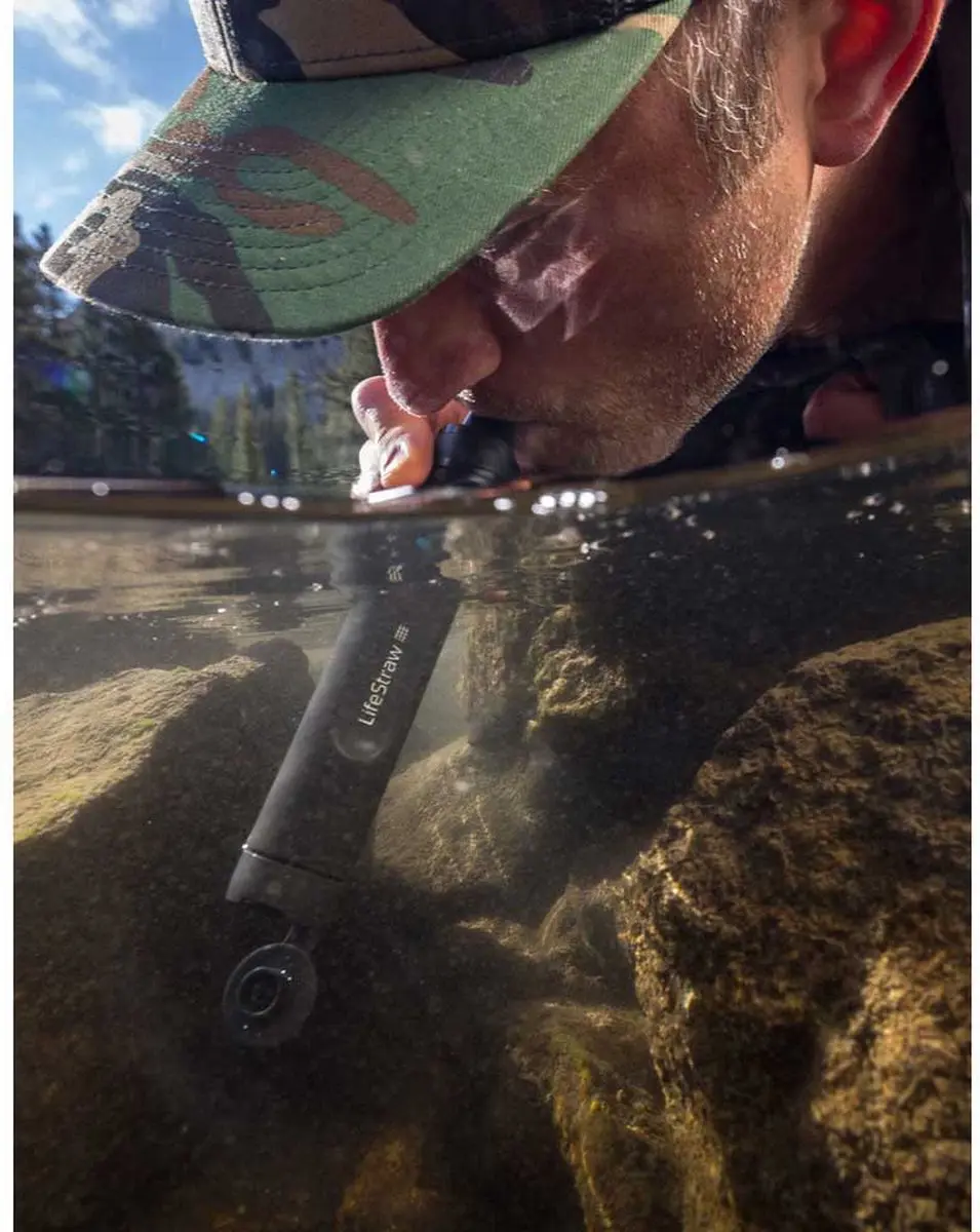 LifeStraw Peak Series Waterfilter Rietje - Donkergrijs - afbeelding 5 van 6