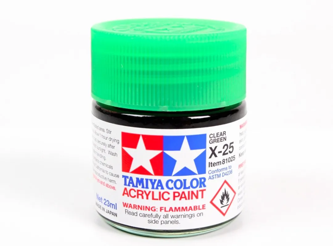 Tamiya X-25 Green Acrylverf 23ml