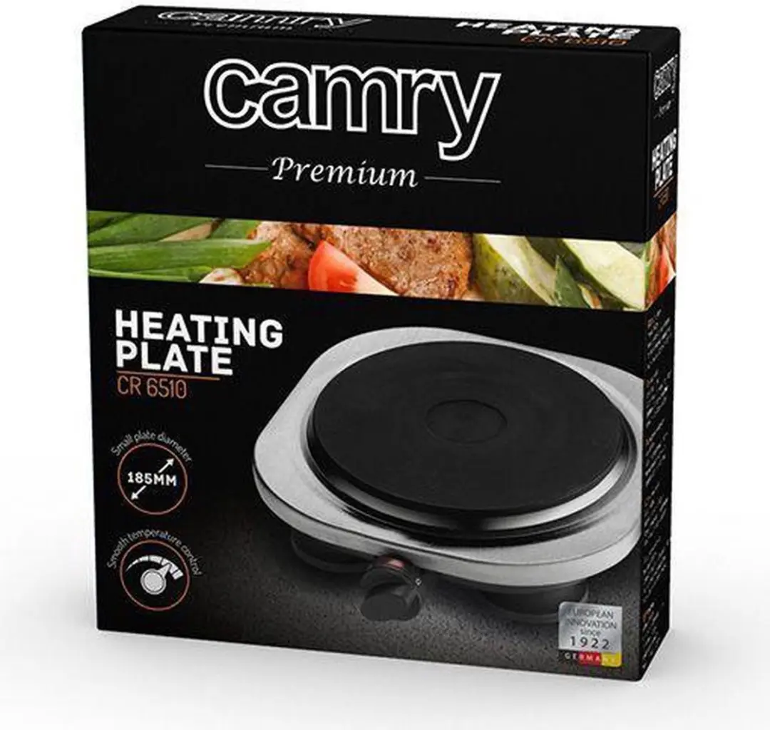 Camry CR6510 Kookplaat - 1500W - Zilverkleurig - afbeelding 5 van 6
