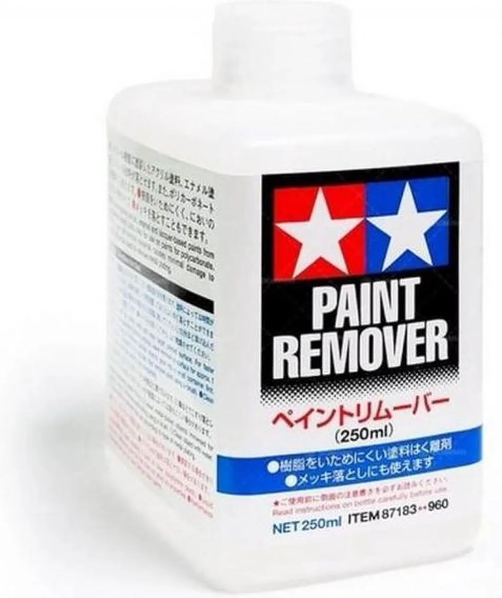Tamiya Hobbyverf 87183 Paint Remover 250ml - Multi