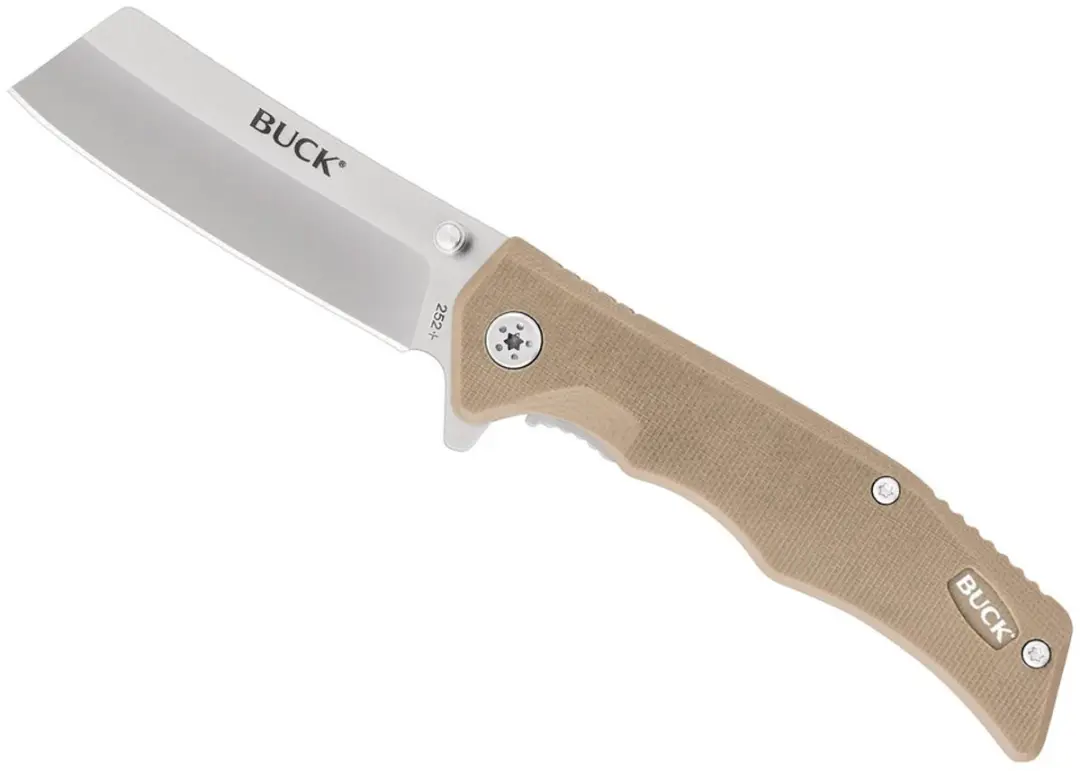 Buck zakmes Trunk Tan PE