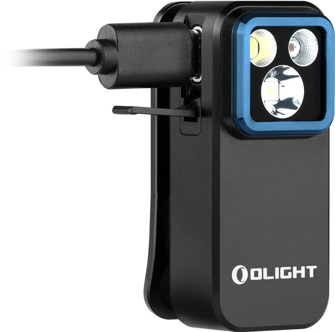 Olight OClip Pro LED Mobiele Lamp - 6000K - Zwart - afbeelding 2 van 6