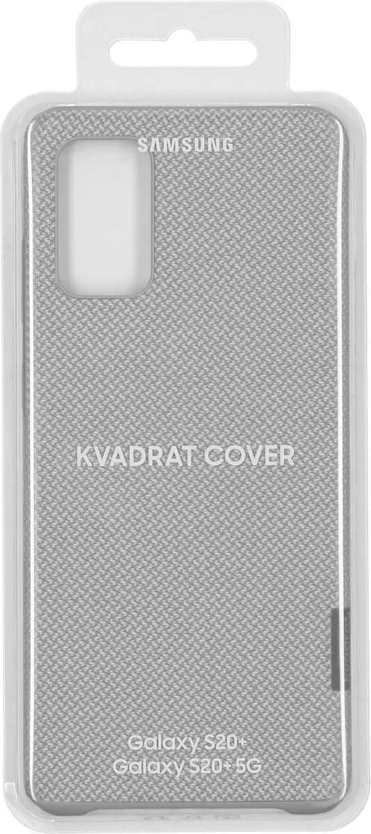 Samsung Kvadrat Hoesje Galaxy S20 Plus - Grijs
