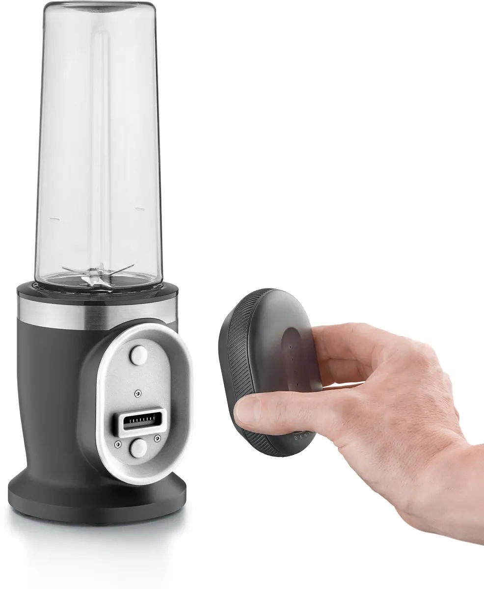 Caso Click & Blend Draadloze Blender 240W - 14.000 RPM - 500ml - Zwart - afbeelding 6 van 6