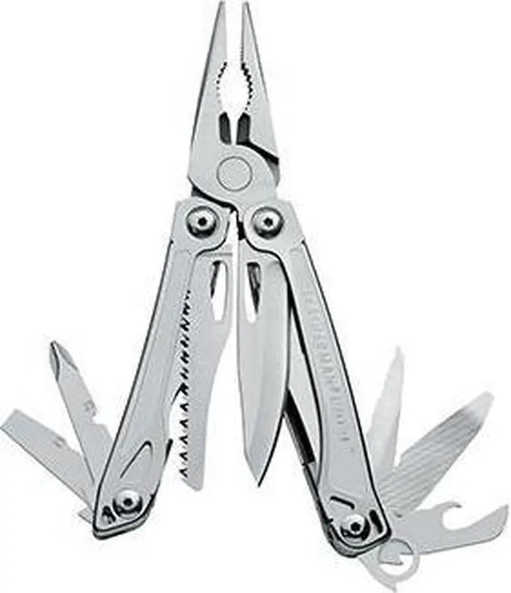 Multitool,Leatherm,Sidekick,14f,rvs,et.nl.,bl