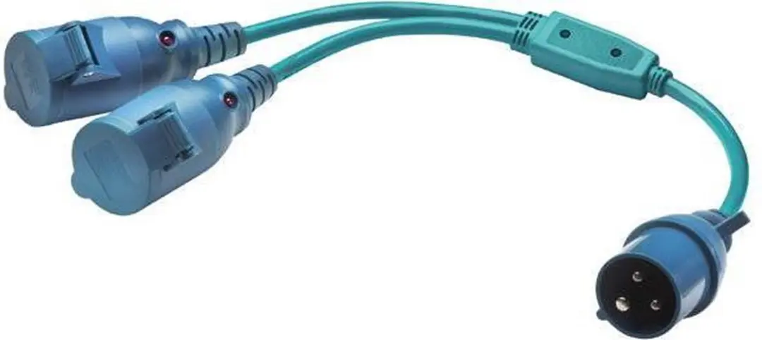 Mastervolt Splitter voor CEE Stekker met Spanningsindicatie - afbeelding 2 van 3