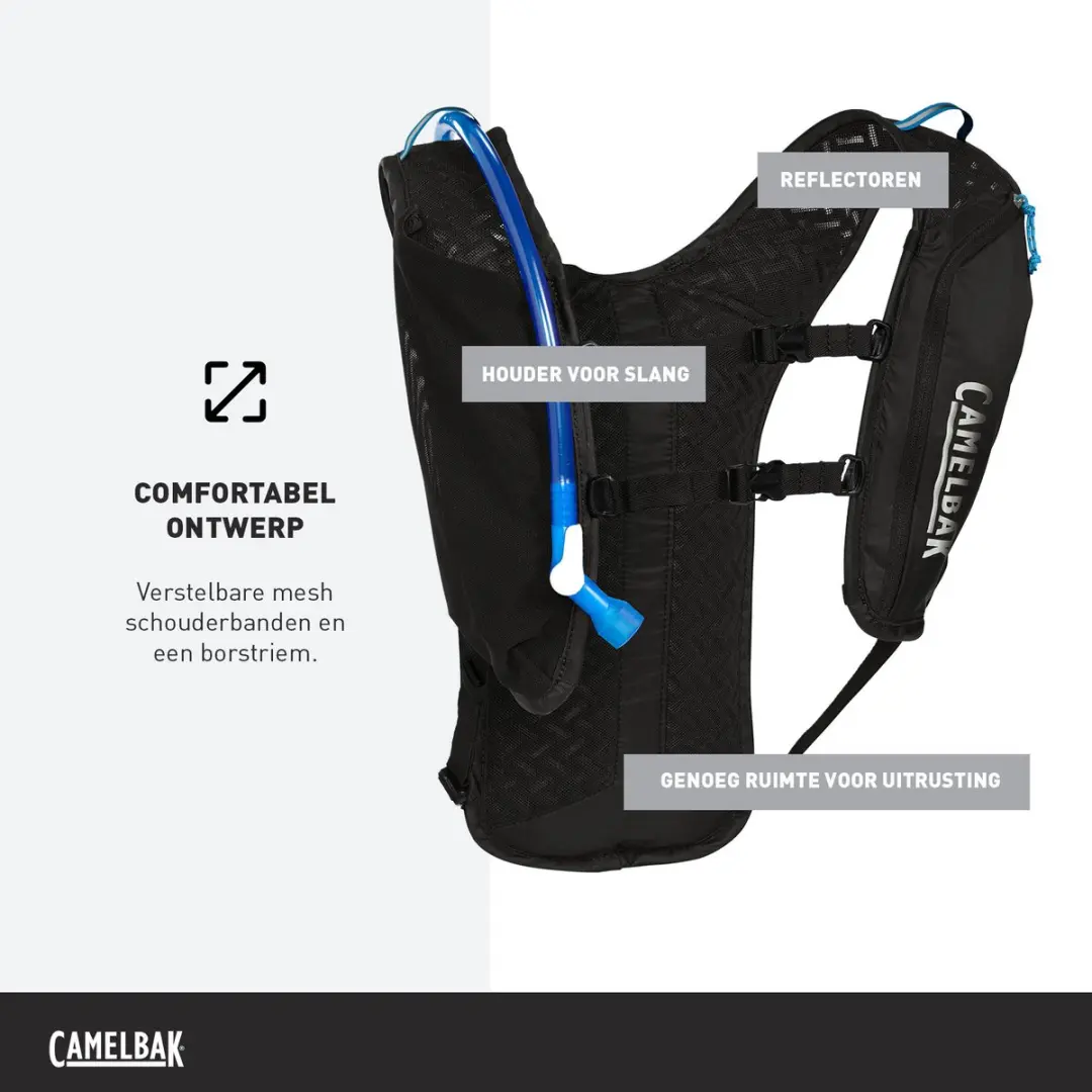 CamelBak Dart Drinkzak - Zwart - afbeelding 4 van 6