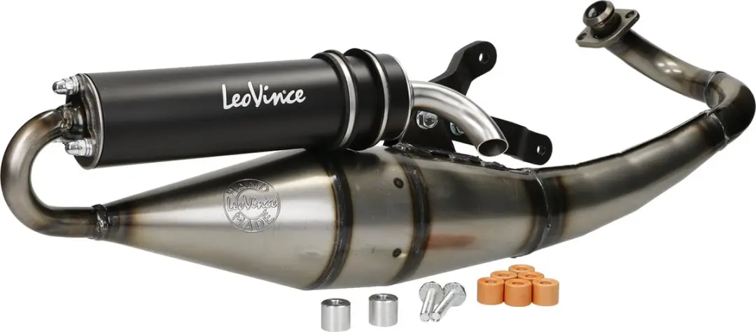 LeoVince TT Black Edition Scooteruitlaat Piaggio Zip 50 2T