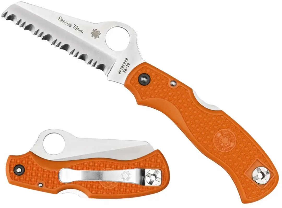 Spyderco Zakmes Rescue Orange VG-10 SE
