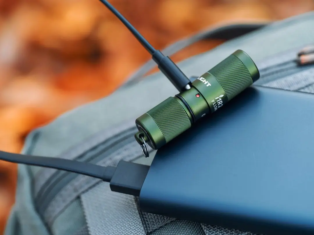 Olight I1R 2 Pro Zaklamp - 180 lm - OD Green - afbeelding 3 van 6