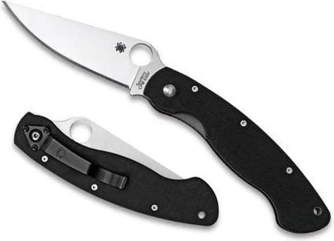 Spyderco Zakmes Military Black CPM S30V PE