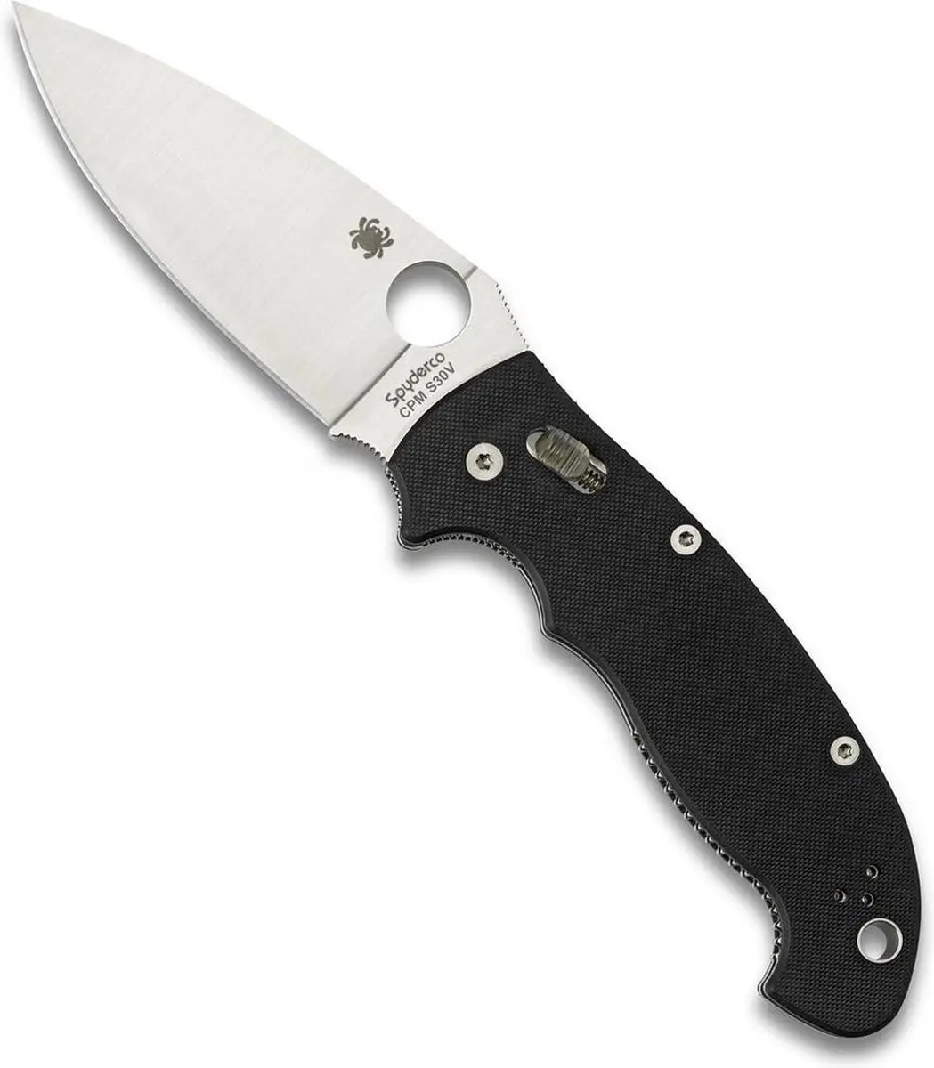 Spyderco Zakmes Manix 2 XL Black CPM S30V PE