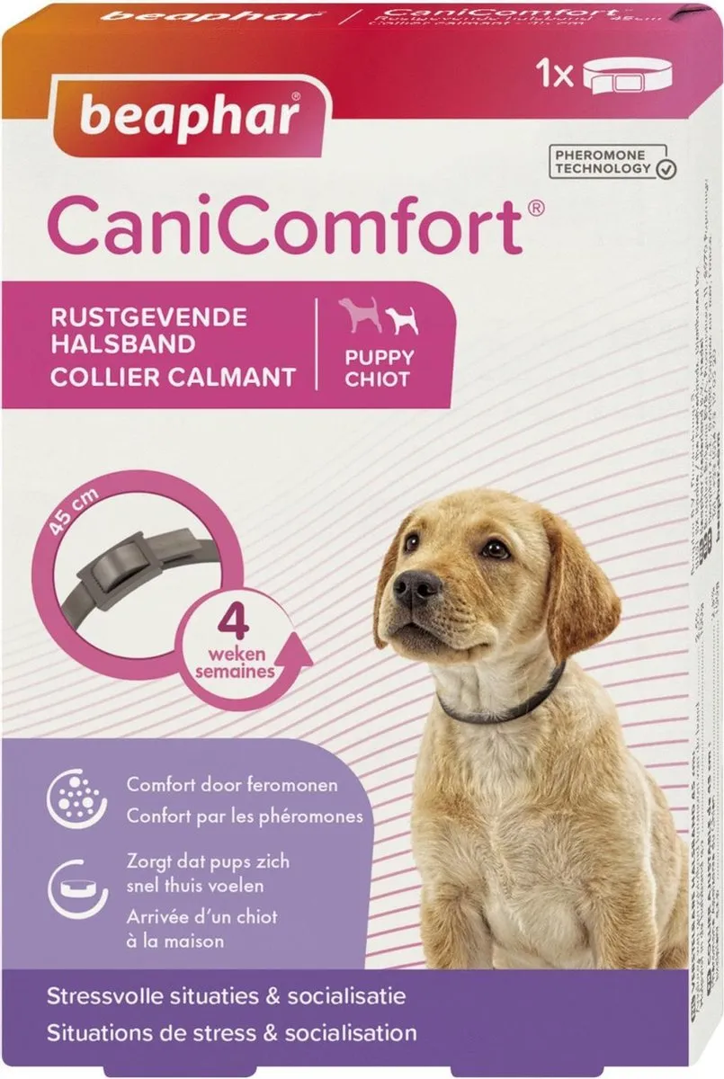 Beaphar CaniComfort Rustgevende Halsband Puppy 45ml
