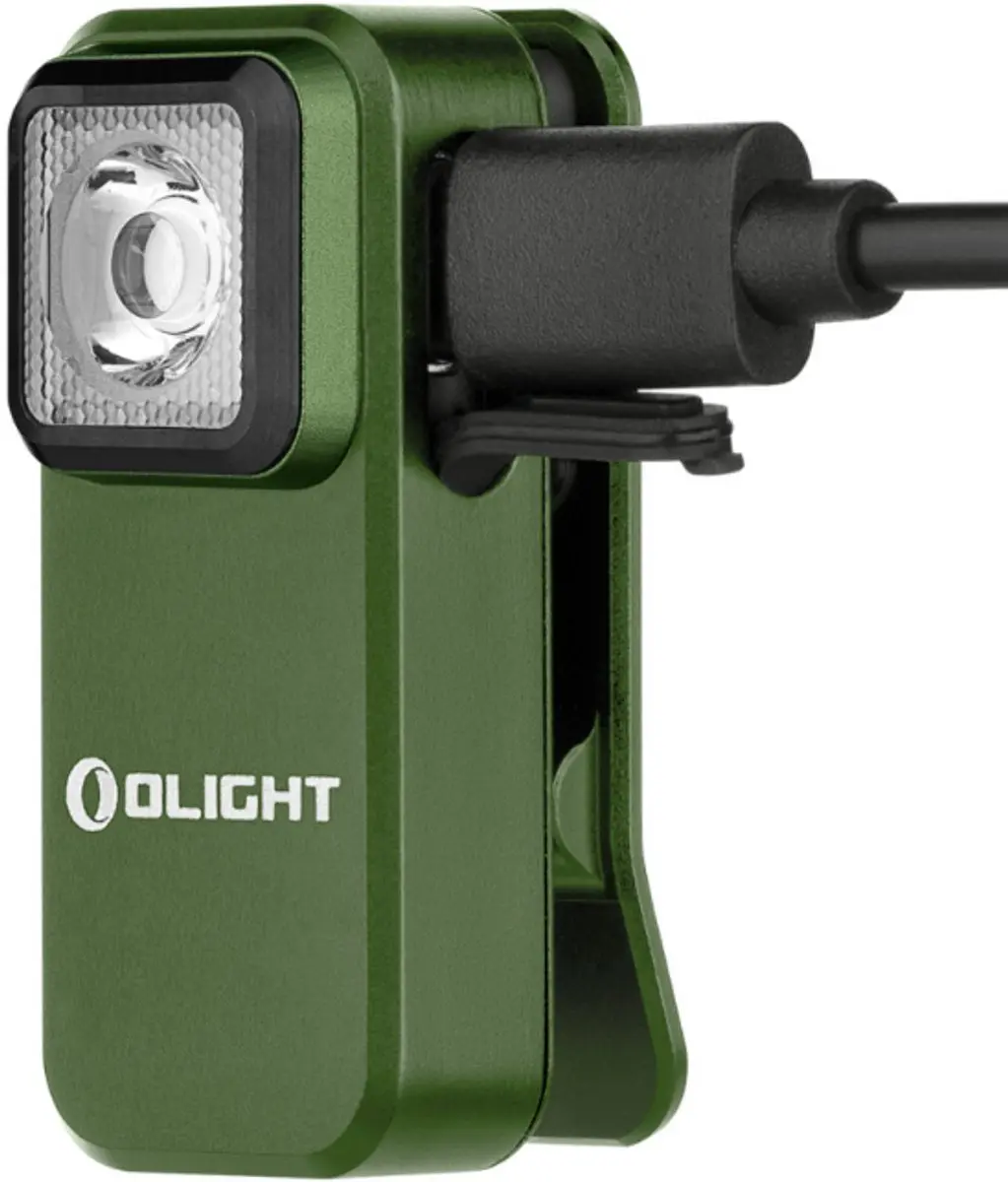 Olight Oclip LED Mobiele Lamp - Groen - afbeelding 3 van 6