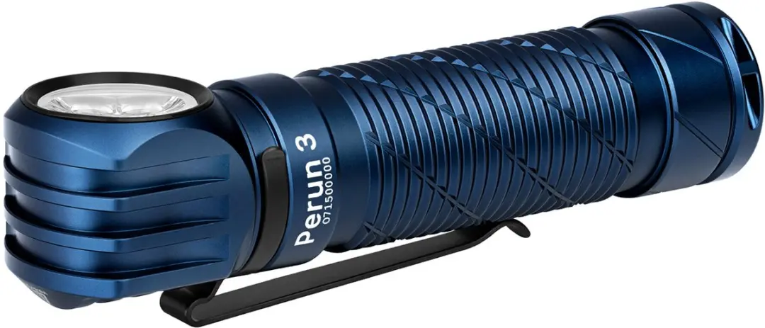 Olight Perun 3 Midnight Blue Zak- en Hoofdlamp - 3000 lm - afbeelding 4 van 6