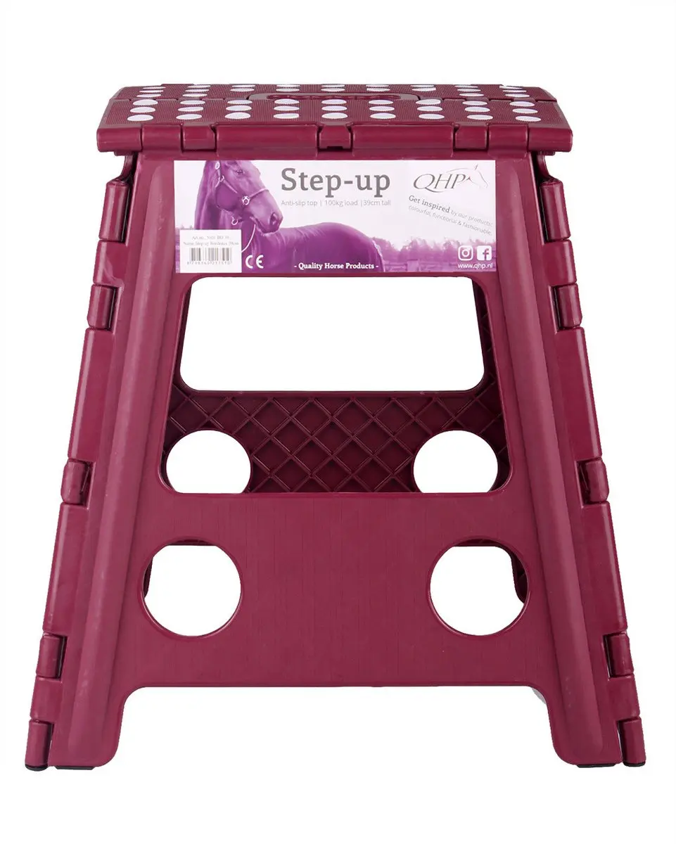 QHP Step-Up Opstapkruk - 39cm - Fuchsia - afbeelding 5 van 6