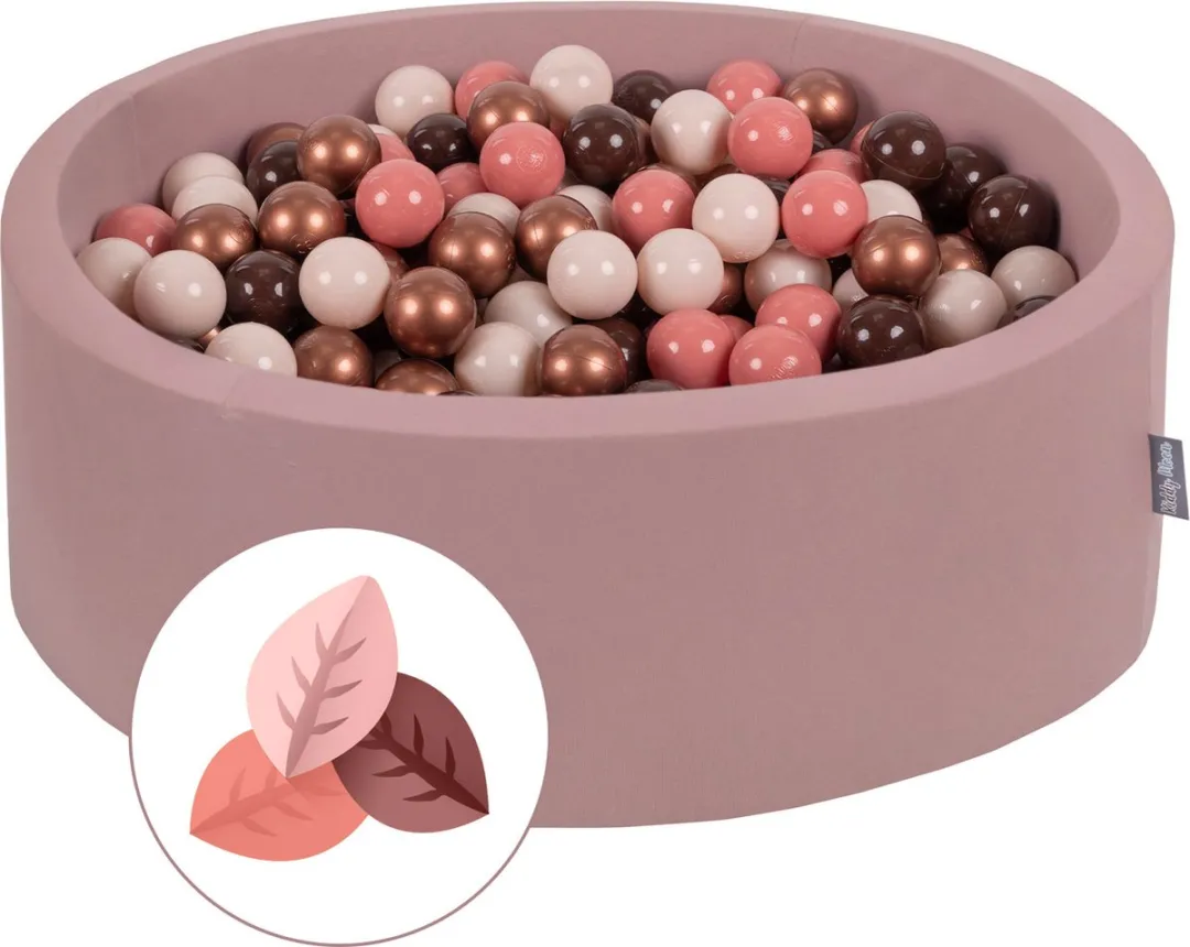 KiddyMoon Ballenbad 200 Ballen 90x30cm - Herfst - 497202