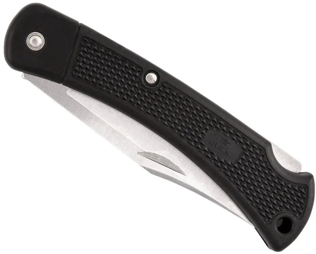 Buck 110LT Folding Hunter LT Zakmes - Zwart - afbeelding 2 van 2