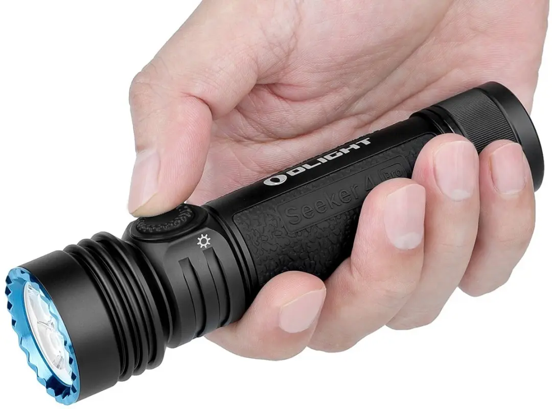 Olight Seeker 4 Pro Zaklamp - 4600 lm - Matte Black - afbeelding 6 van 6