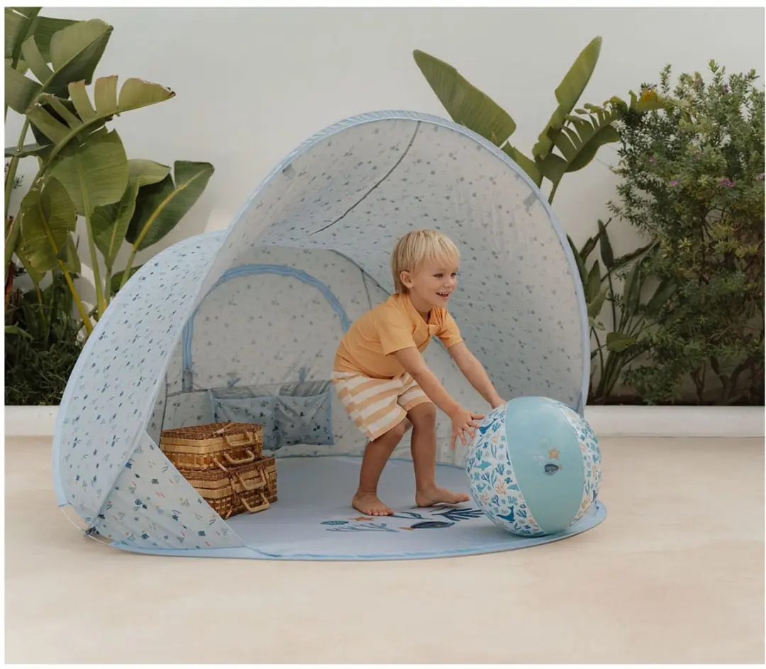 Little Dutch Ocean Dreams Pop-up Tent - Blauw - afbeelding 4 van 6