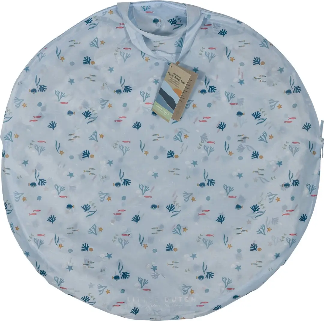 Little Dutch Ocean Dreams Pop-up Tent - Blauw - afbeelding 2 van 6