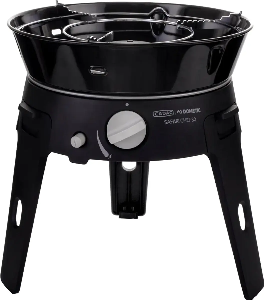 Cadac Safari Chef 30 HP Deluxe Gasbarbecue - 2000W - afbeelding 2 van 6