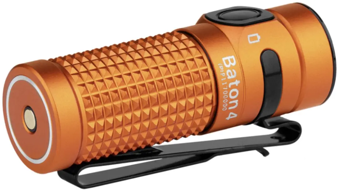 Olight Baton 4 Premium Kit Orange -> VARIANT met eerdere Baton 4 Premium kit tit