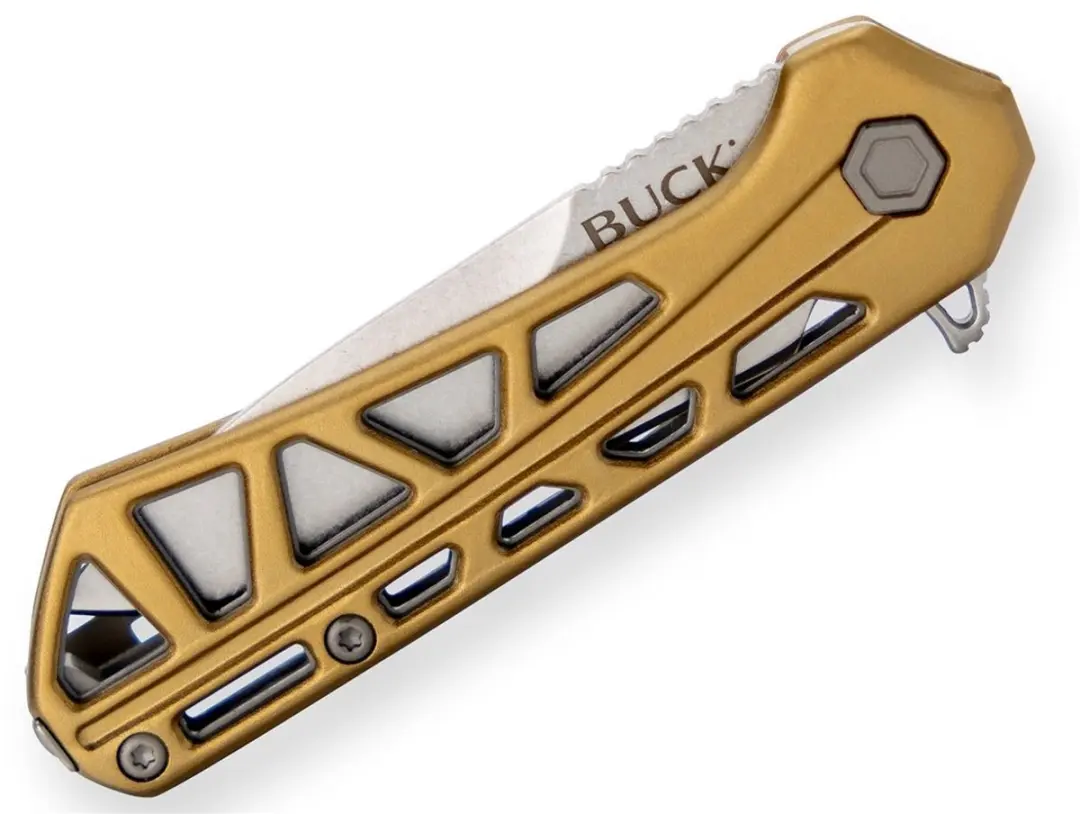 Buck Mini Trace Zakmes - Brons - afbeelding 4 van 5