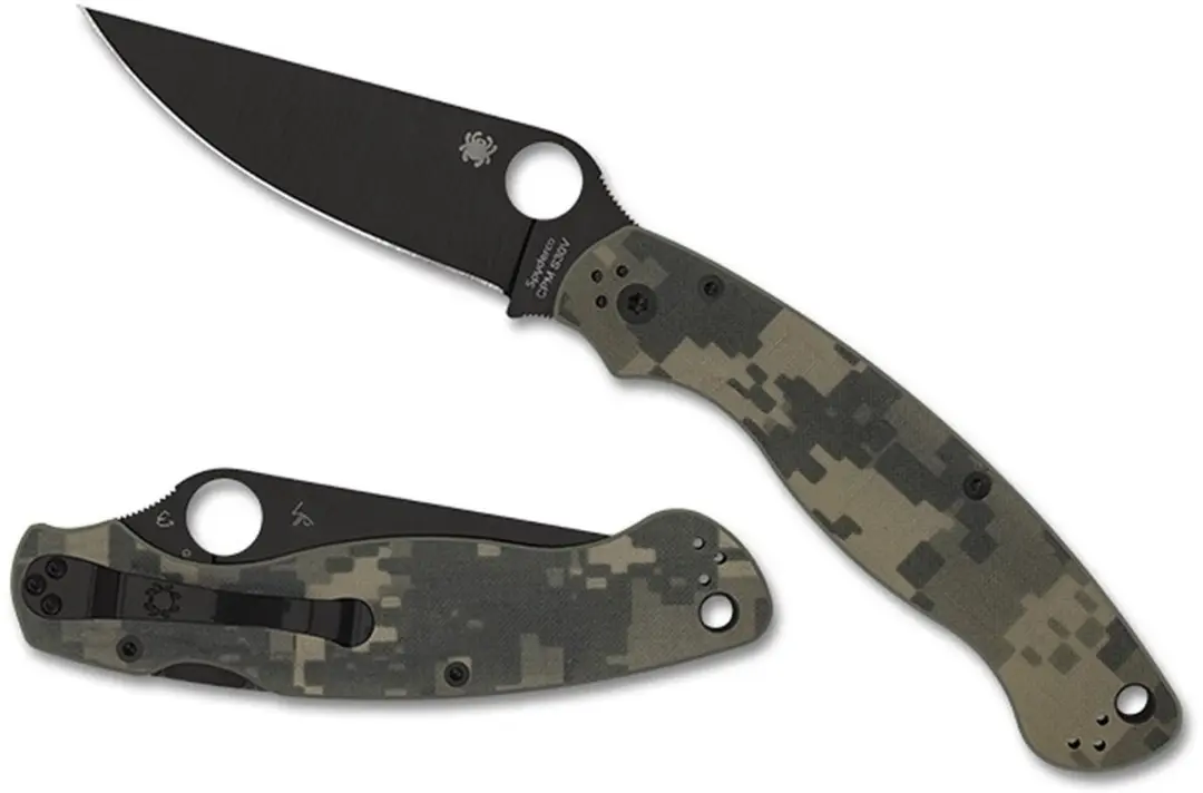 Spyderco Zakmes Military 2 Camouflage / Black CPM S30V PE