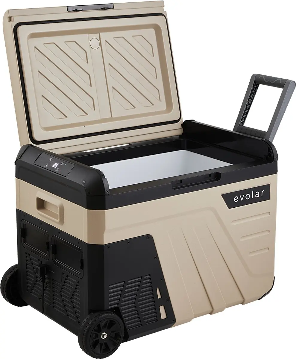Evolar Elektrische Compressor Koelbox 35L - 12V/230V - Khaki - afbeelding 3 van 6