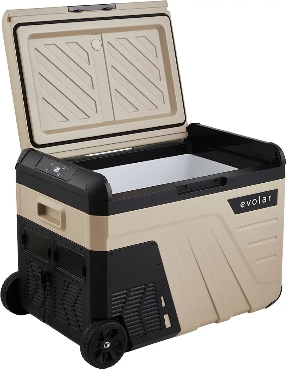 Evolar Elektrische Compressor Koelbox 35L - 12V/230V - Khaki - afbeelding 2 van 6