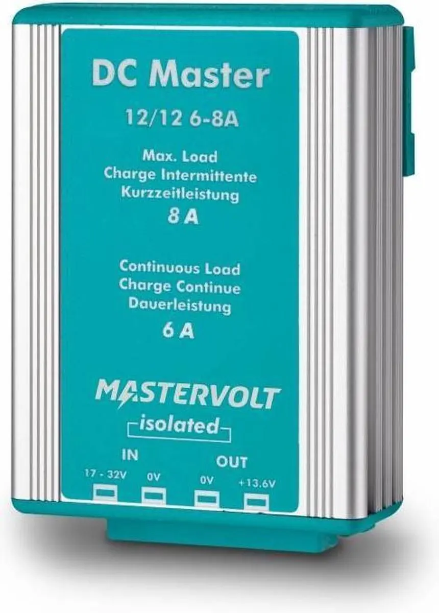 Mastervolt DC Master 12/12-3 Geïsoleerde Converter - afbeelding 2 van 3